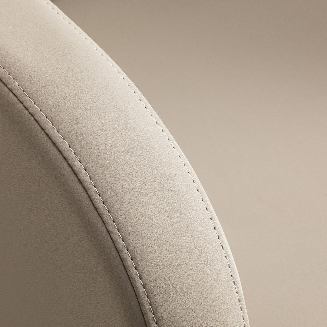 Poltrona parrucchiere Gabbiano Elda Beige-Nero - immagine 7