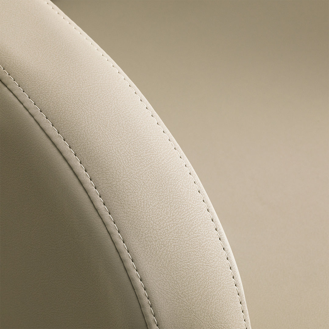 Poltrona parrucchiere Gabbiano Elda Beige-Nero - immagine 7