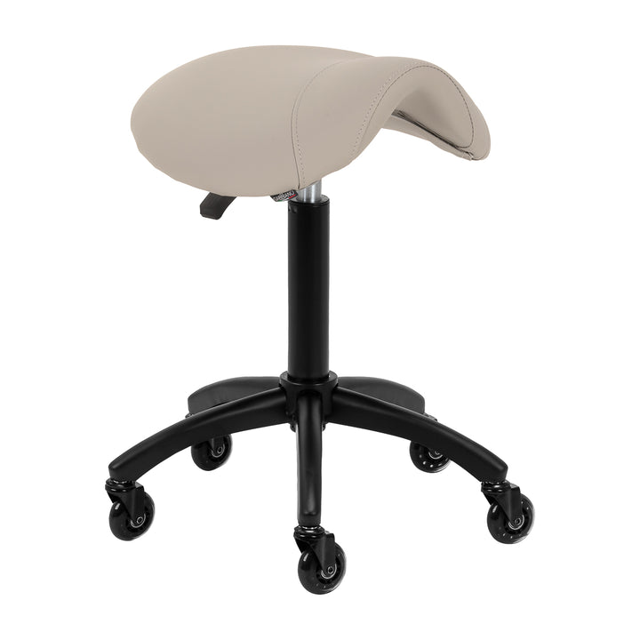 Sgabello Ergonomico con Ruote Gabbiano D032 Beige