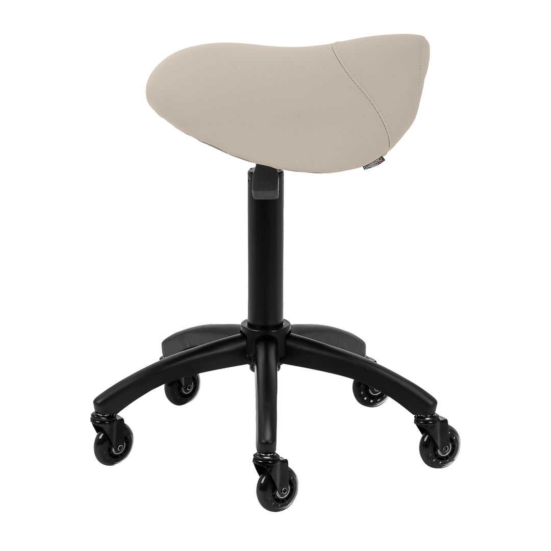 Sgabello Ergonomico con Ruote Gabbiano D032 Beige - immagine 3