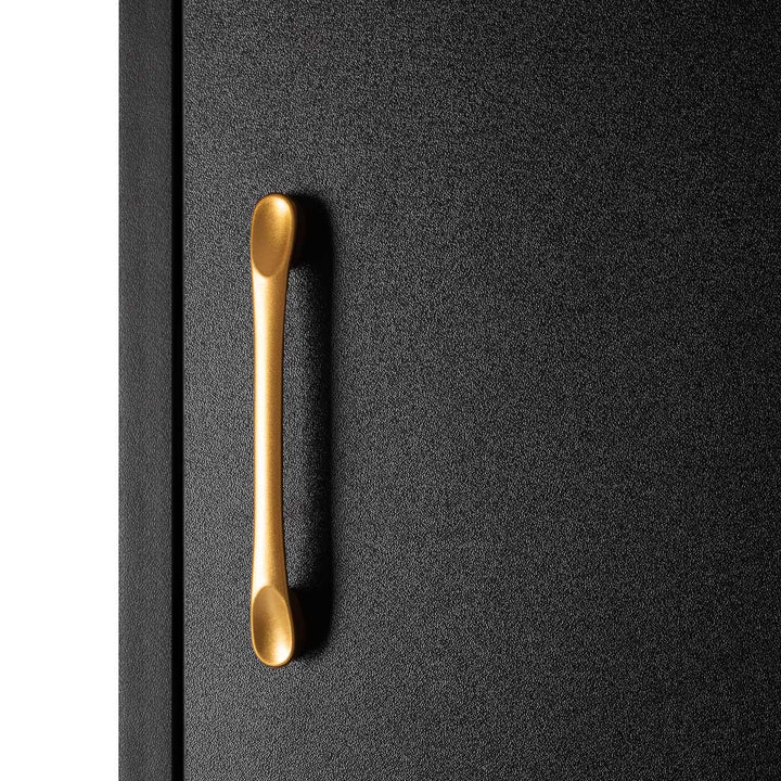 Postazione barbiere Gabbiano Totem Nero-Oro - immagine 9