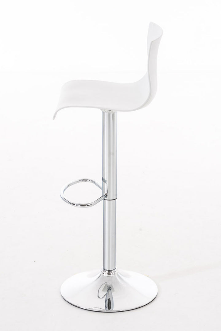 Set da 2 Sgabelli da Bar 105 Plastica Bianco - immagine 3