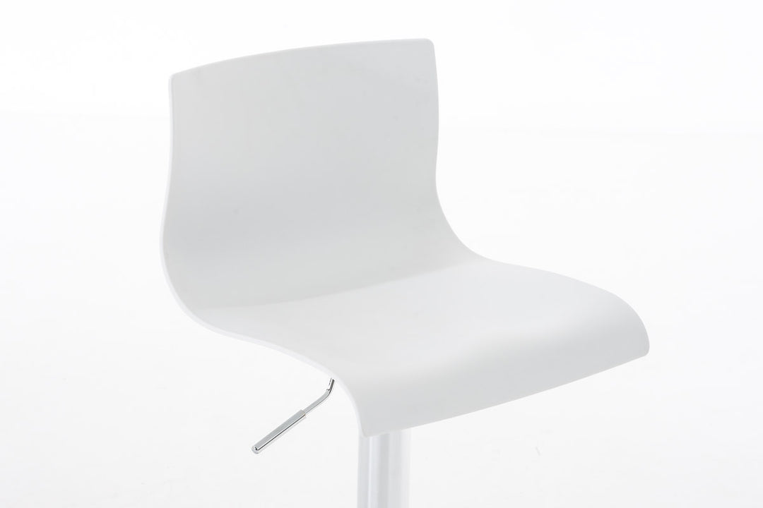 Set da 2 Sgabelli da Bar 105 Plastica Bianco - immagine 5