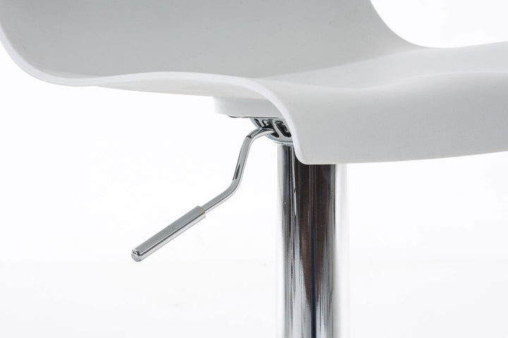 Set da 2 Sgabelli da Bar 105 Plastica Bianco - immagine 6