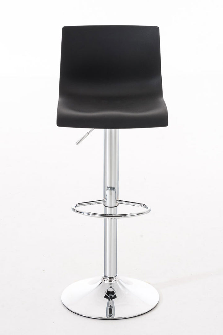 Set da 2 Sgabelli da Bar 105 Plastica Nero - immagine 2