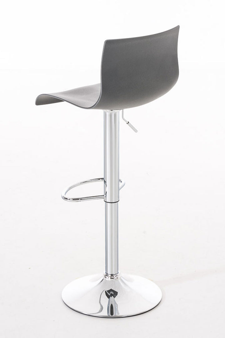 Set da 2 Sgabelli da Bar 105 Plastica Grigio - immagine 4