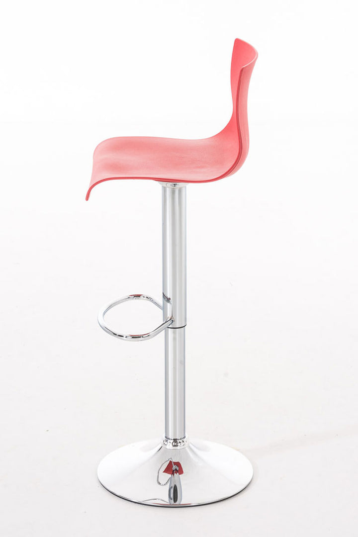 Set da 2 Sgabelli da Bar 105 Plastica Rosso - immagine 3
