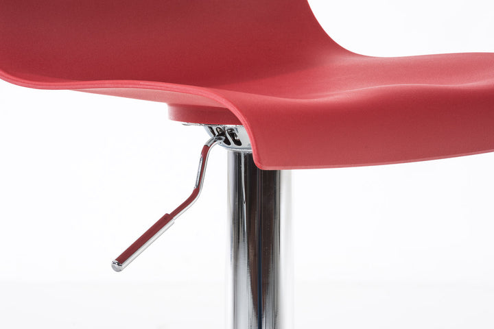 Set da 2 Sgabelli da Bar 105 Plastica Rosso - immagine 6