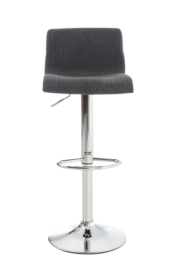 Set da 2 Sgabelli da Bar 105 Tessuto Grigio scuro - immagine 2