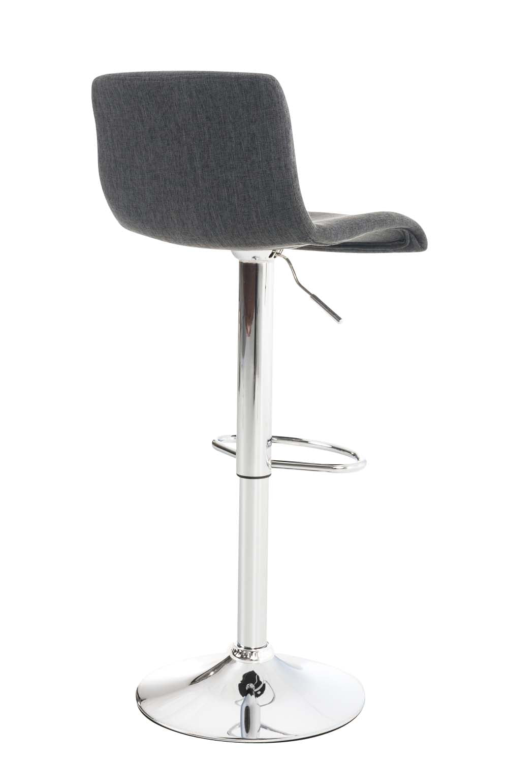 Set da 2 Sgabelli da Bar 105 Tessuto Grigio scuro - immagine 4