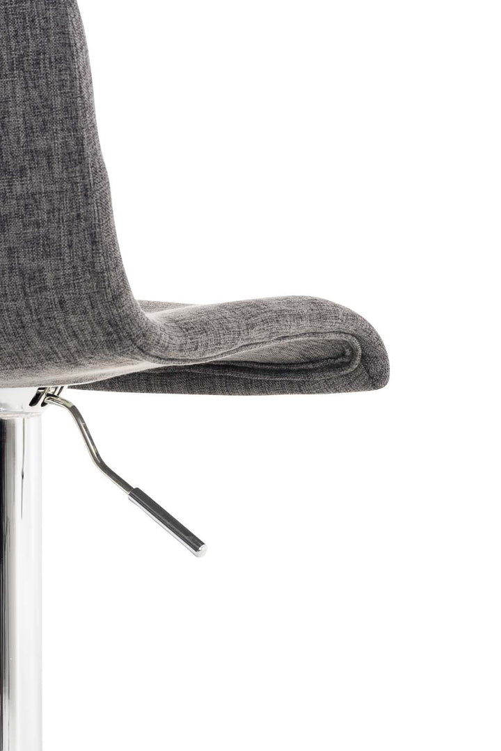 Set da 2 Sgabelli da Bar 105 Tessuto Grigio chiaro - immagine 8