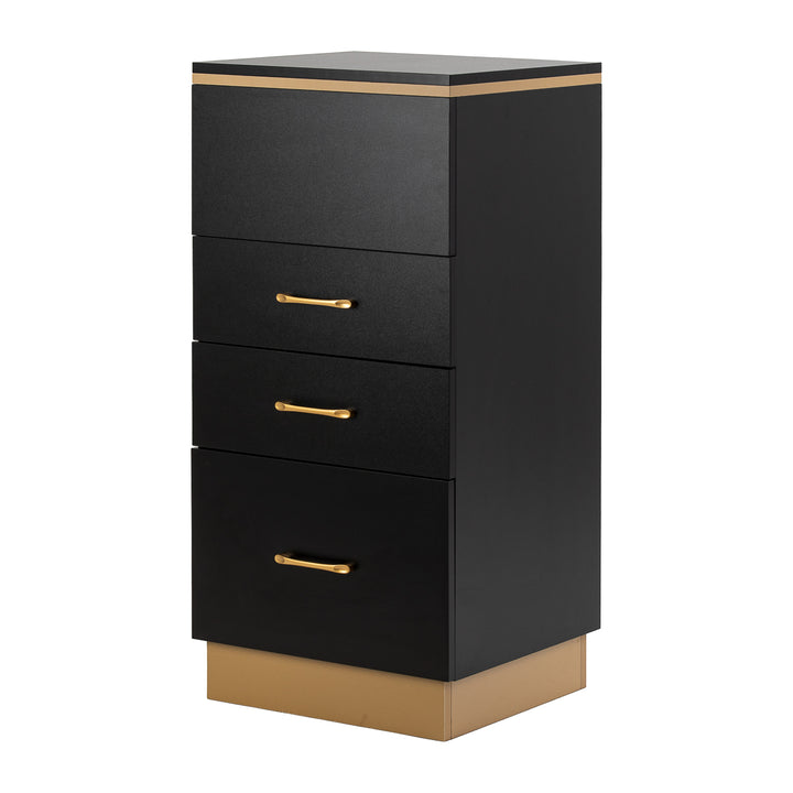Carrello Parrucchiere Gabbiano 2027BG Nero