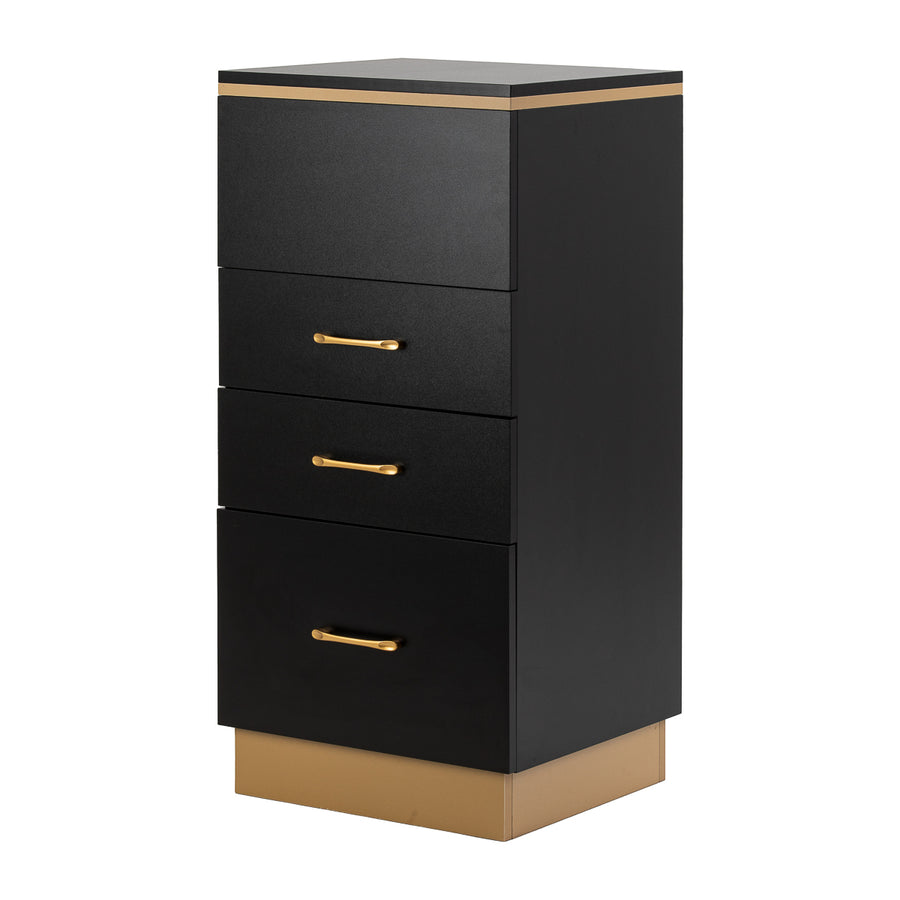 Carrello Parrucchiere Gabbiano 2027BG Nero