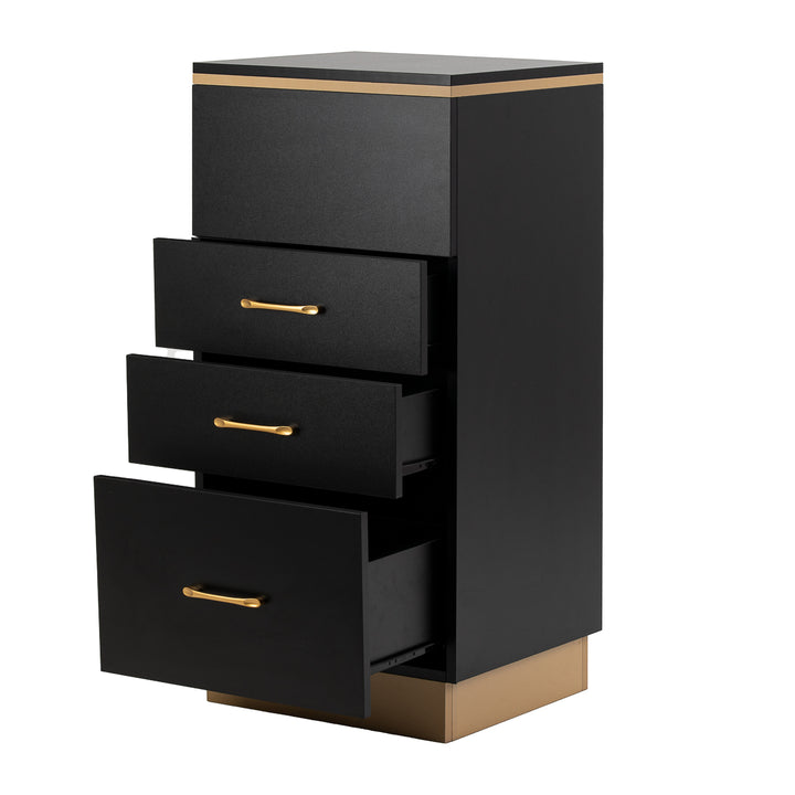 Carrello Parrucchiere Gabbiano 2027BG Nero - immagine 2