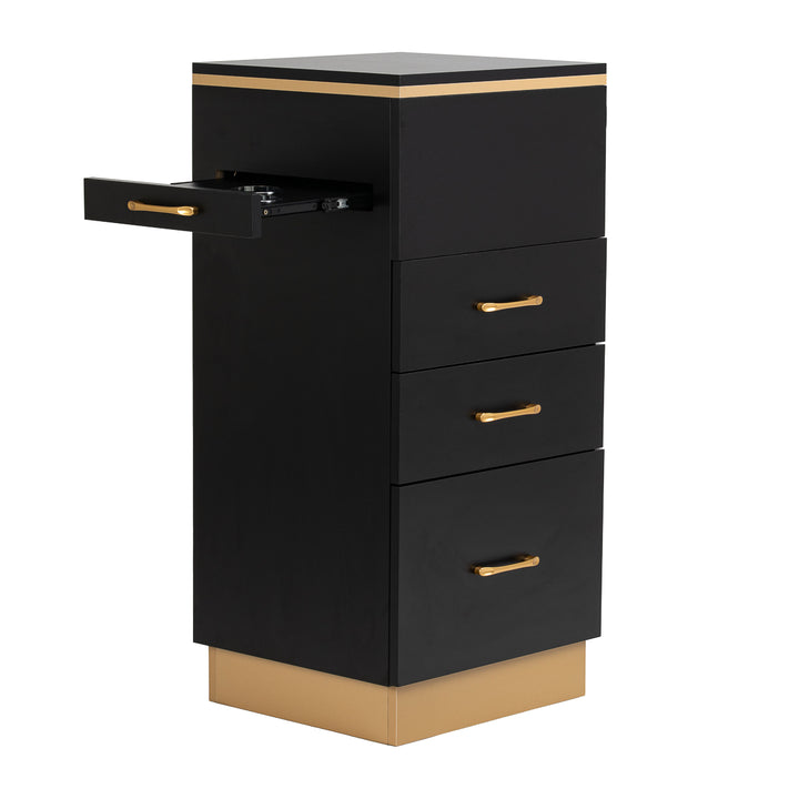 Carrello Parrucchiere Gabbiano 2027BG Nero - immagine 7
