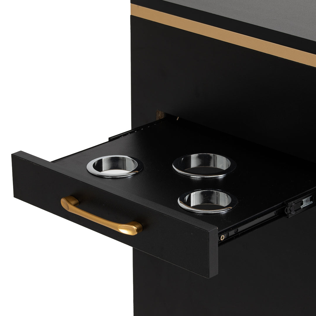 Carrello Parrucchiere Gabbiano 2027BG Nero - immagine 9