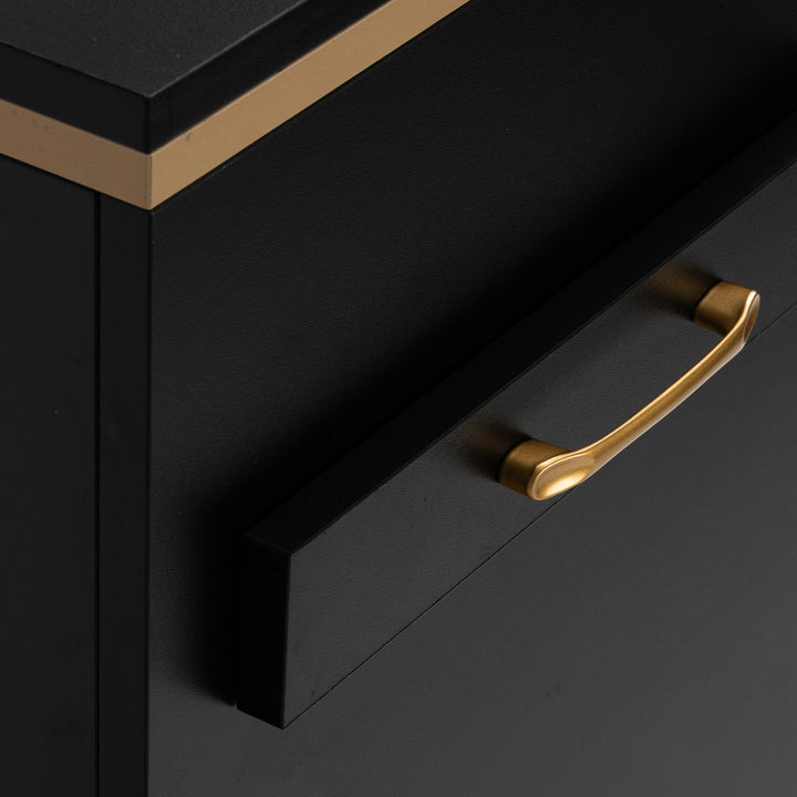 Carrello Parrucchiere Gabbiano 2027BG Nero - immagine 10