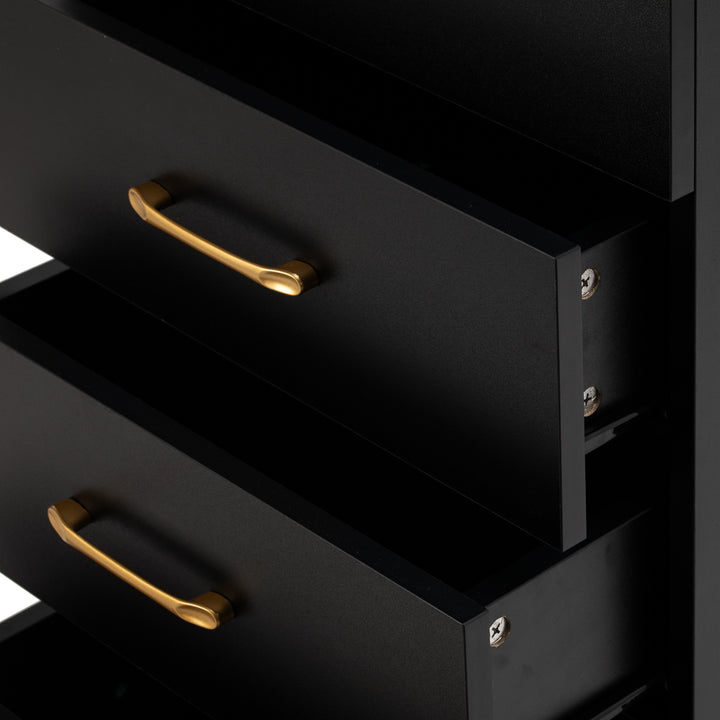 Carrello Parrucchiere Gabbiano 2027BG Nero - immagine 11