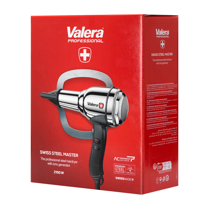 Asciugacapelli Valera Steel Master Chrome Ionico 2100W - immagine 4