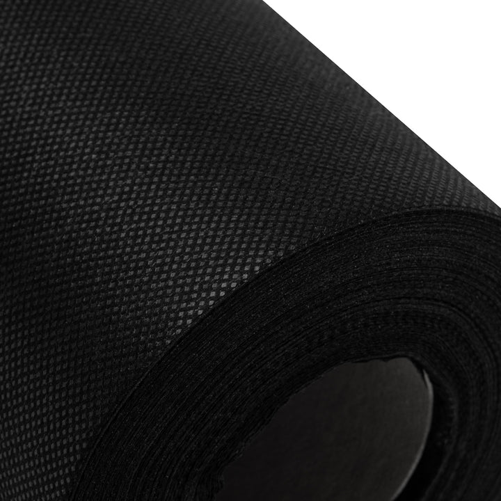 Rotoli Carta Lettini Poliestere Nero 50 m x 80 cm