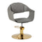 Poltrona parrucchiere Hair System Halo Grigio