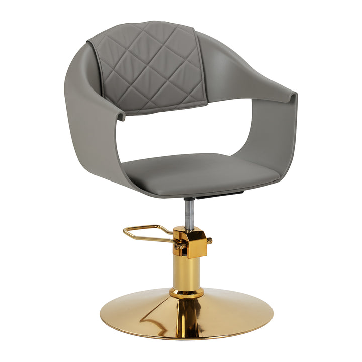 Poltrona parrucchiere Hair System Halo Grigio
