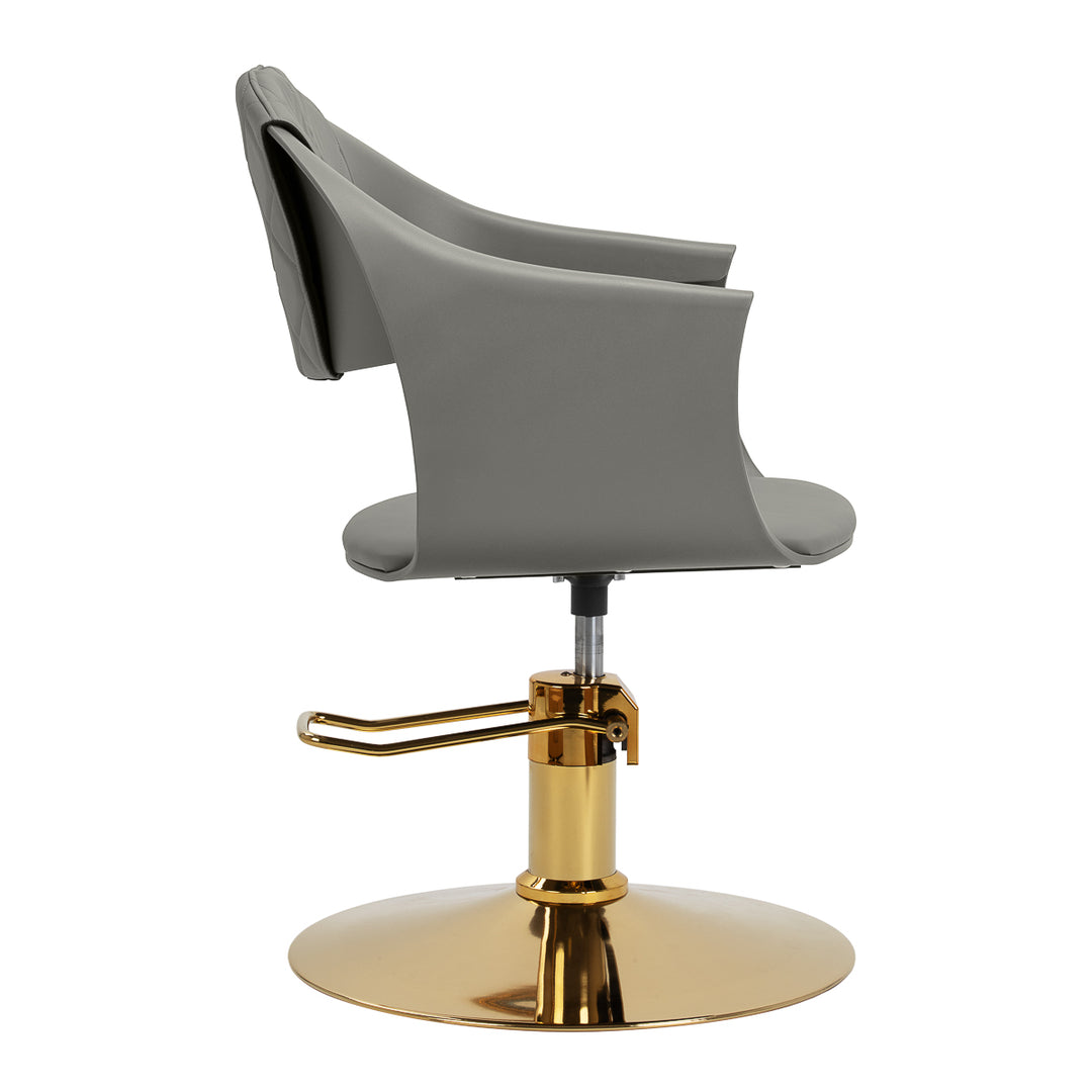 Poltrona parrucchiere Hair System Halo Grigio - immagine 3