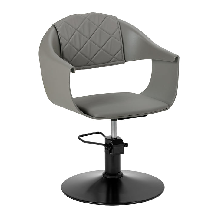Poltrona parrucchiere Hair System Halo Grey Grigio