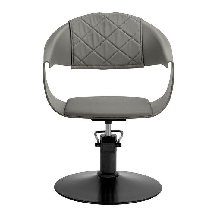 Poltrona parrucchiere Hair System Halo Grey Grigio - immagine 2