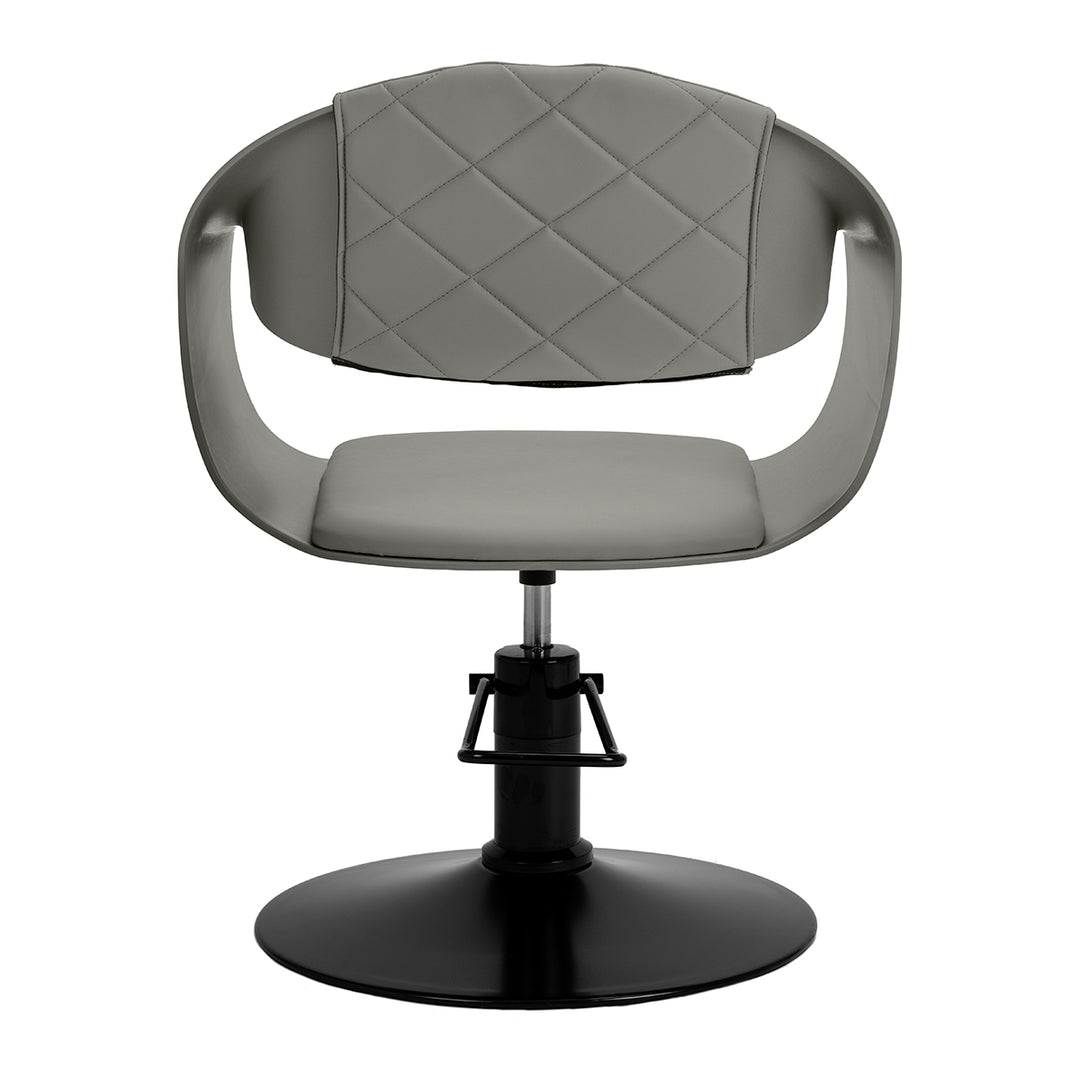 Poltrona parrucchiere Hair System Halo Grey Grigio - immagine 4