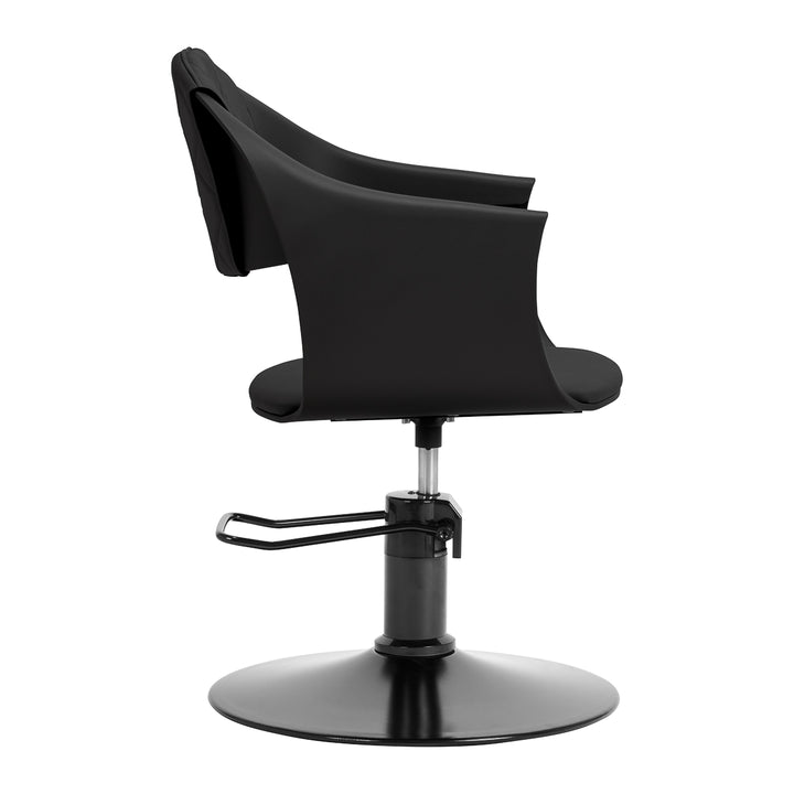 Poltrona parrucchiere Hair System Halo Noir Nero - immagine 3