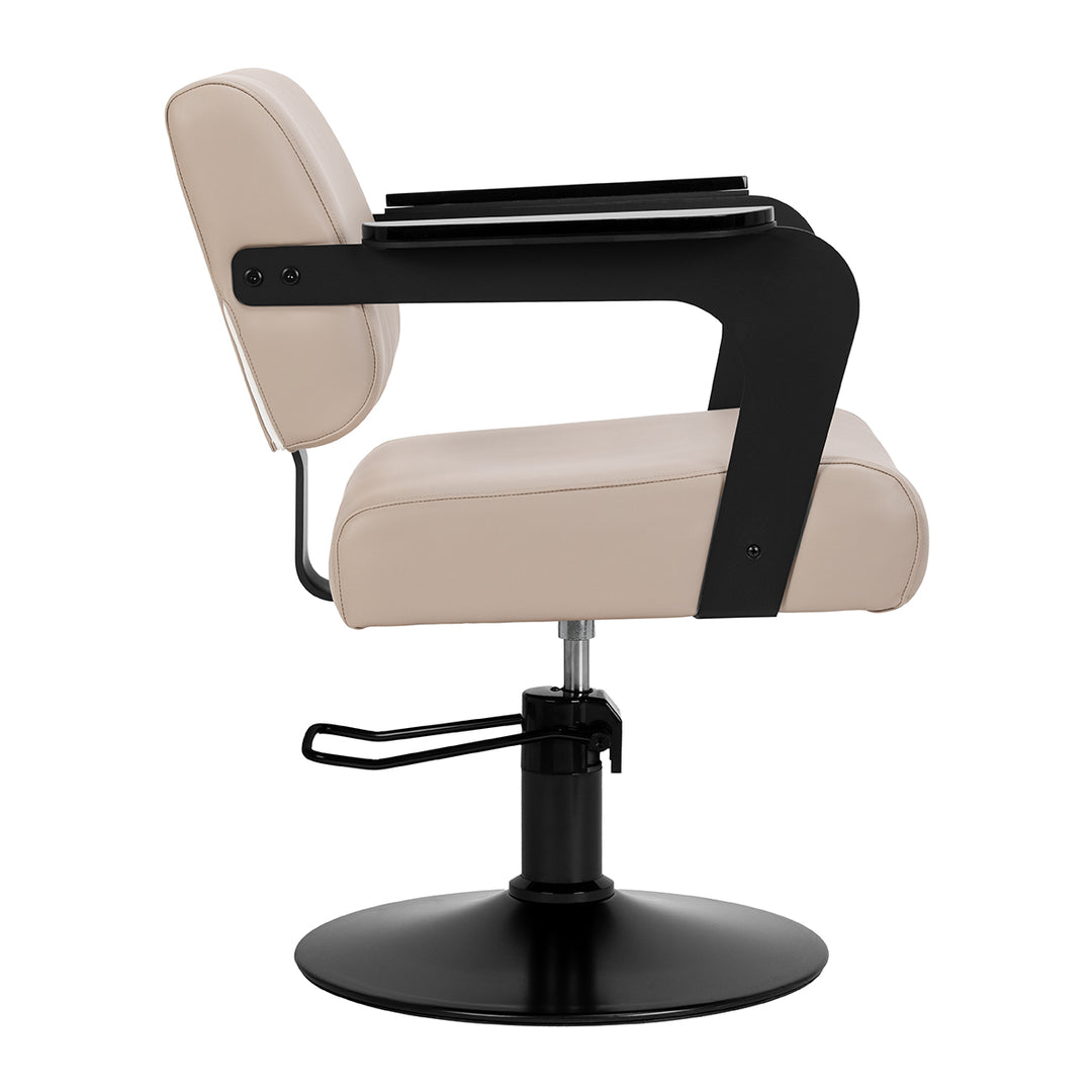 Poltrona parrucchiere Hair System Jet Latte Beige - immagine 3