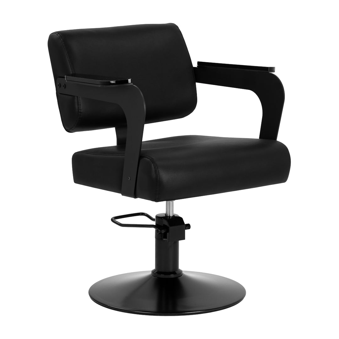 Poltrona parrucchiere Hair System Jet Noir Nero