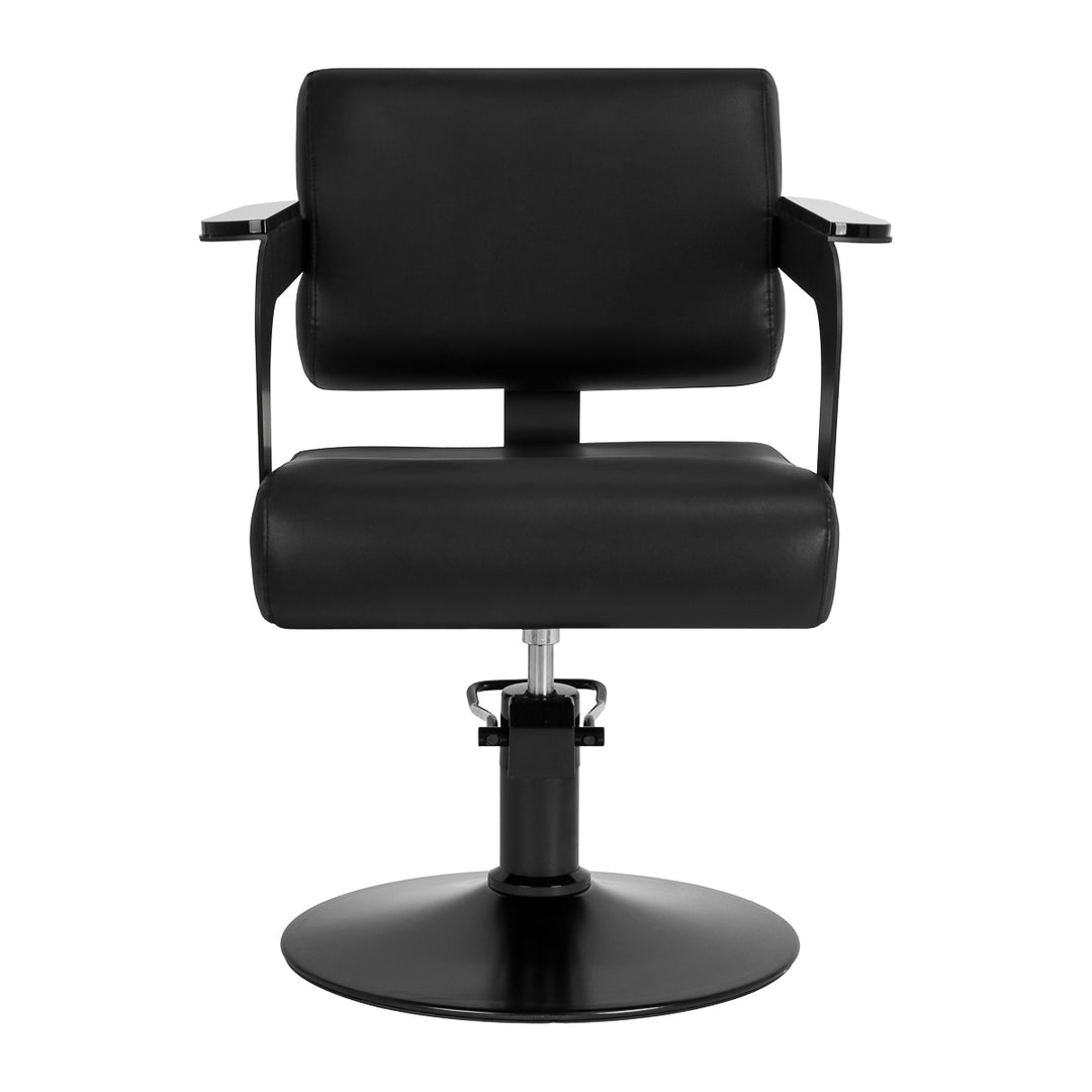 Poltrona parrucchiere Hair System Jet Noir Nero - immagine 2