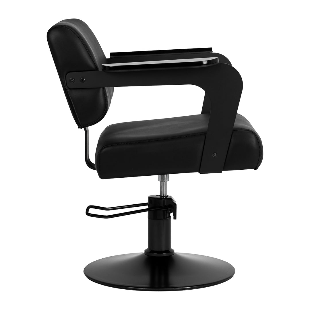 Poltrona parrucchiere Hair System Jet Noir Nero - immagine 3