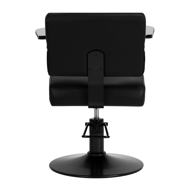 Poltrona parrucchiere Hair System Jet Noir Nero - immagine 4