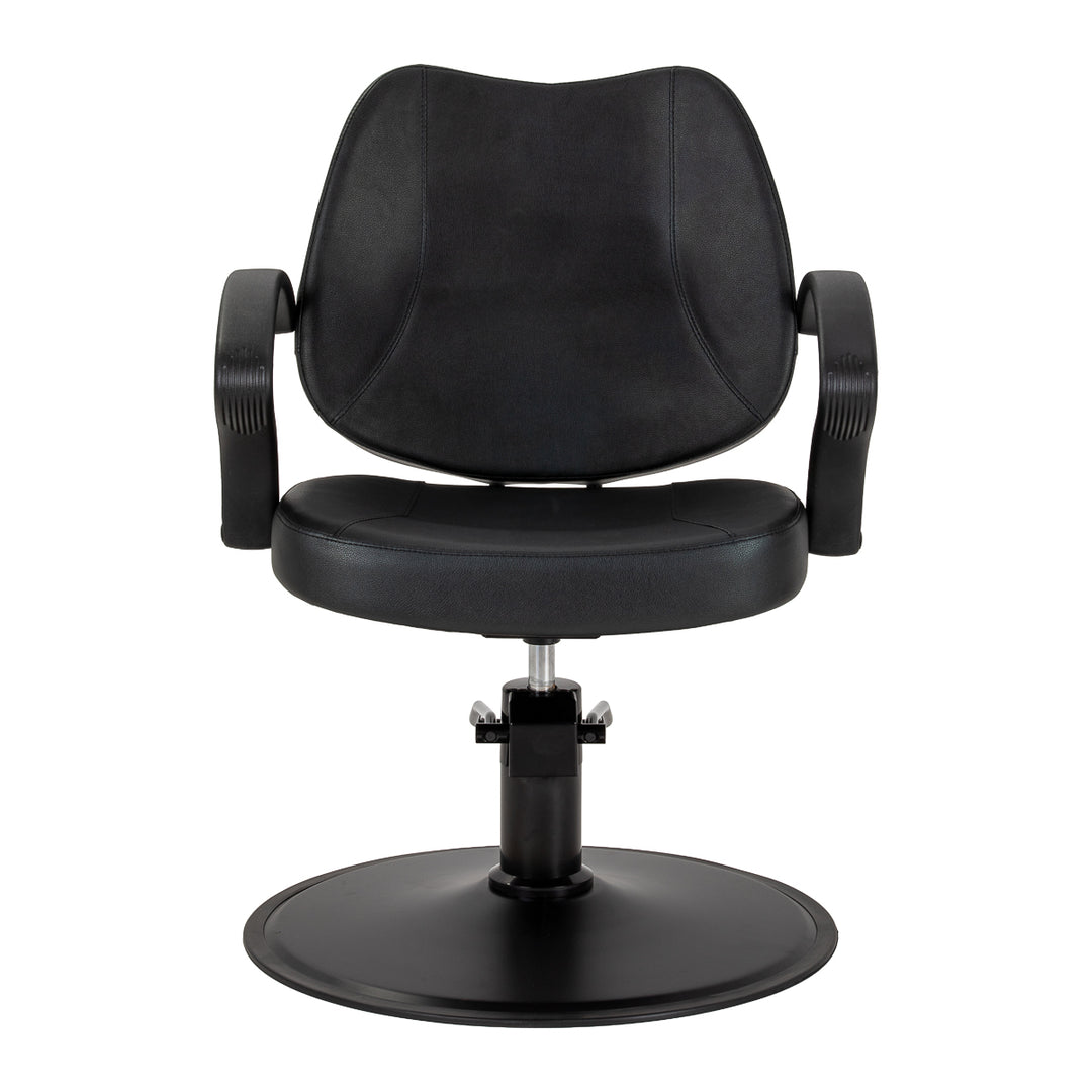 Poltrona parrucchiere Hair System S20 Nero - immagine 2
