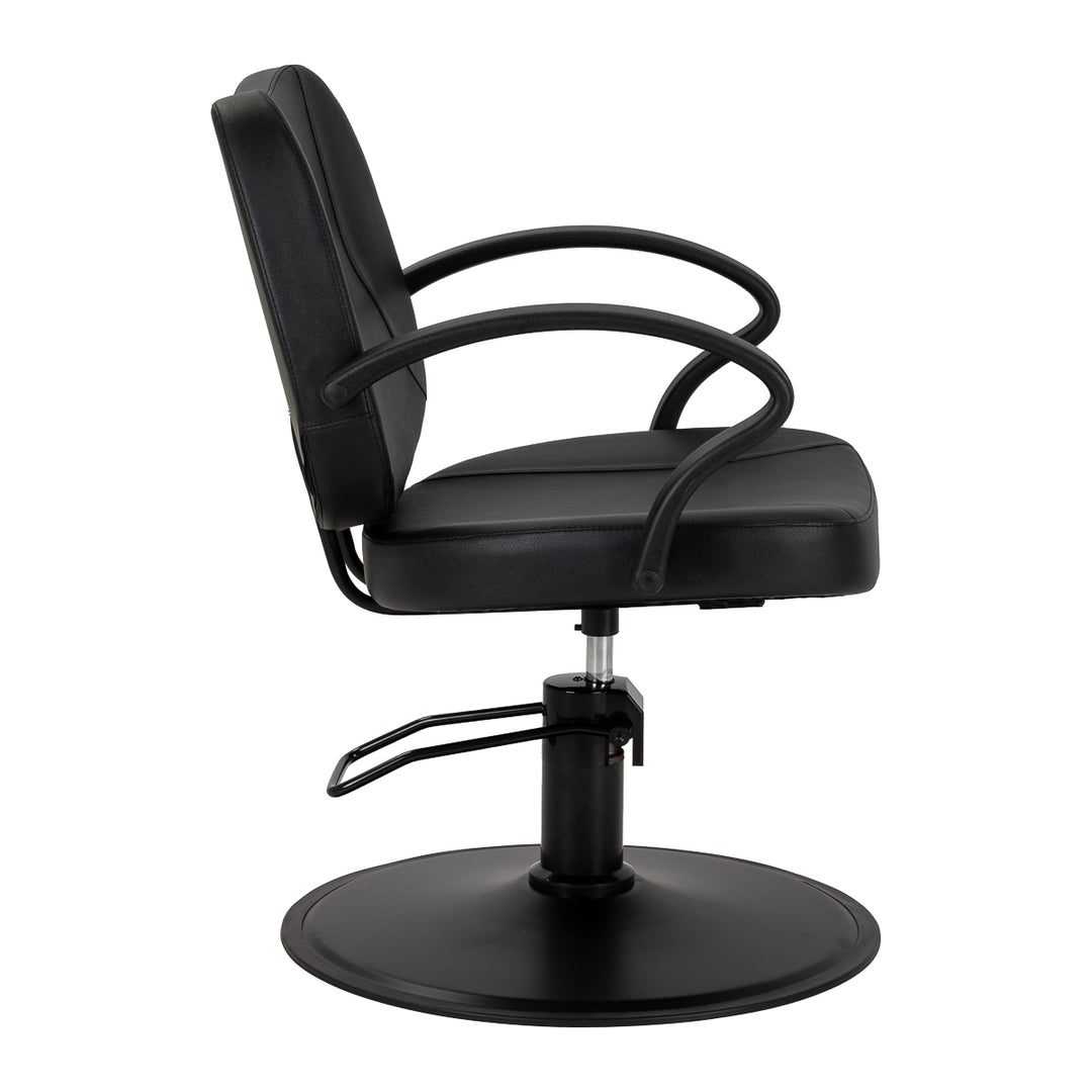 Poltrona parrucchiere Hair System S20 Nero - immagine 4