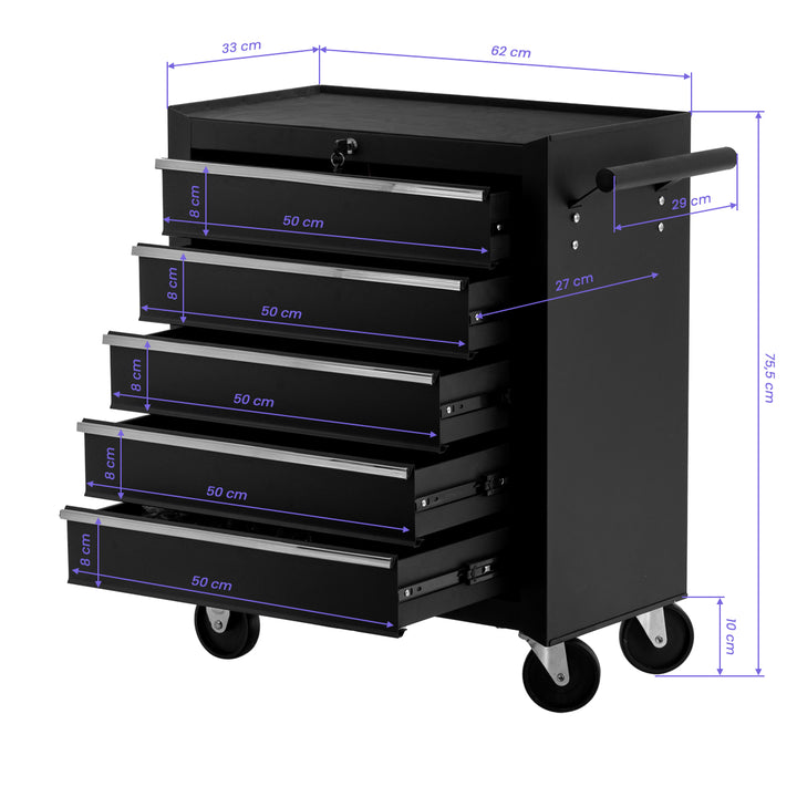 Carrello Estetista Pro-Ink 015 Nero - immagine 9
