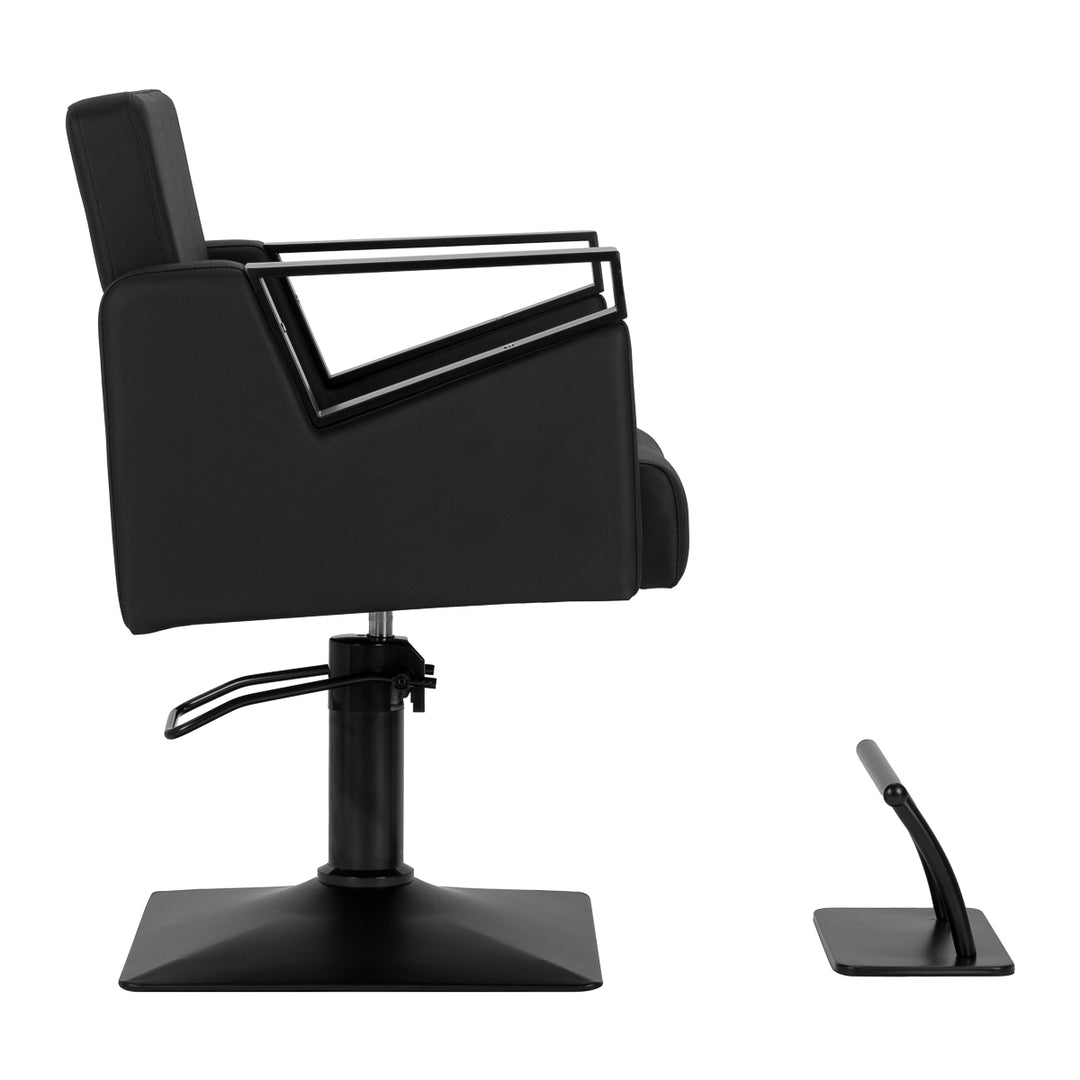 Poltrona parrucchiere Hair System Duplex Noir Nero - immagine 2