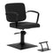 Poltrona parrucchiere Hair System Edge Noir Nero