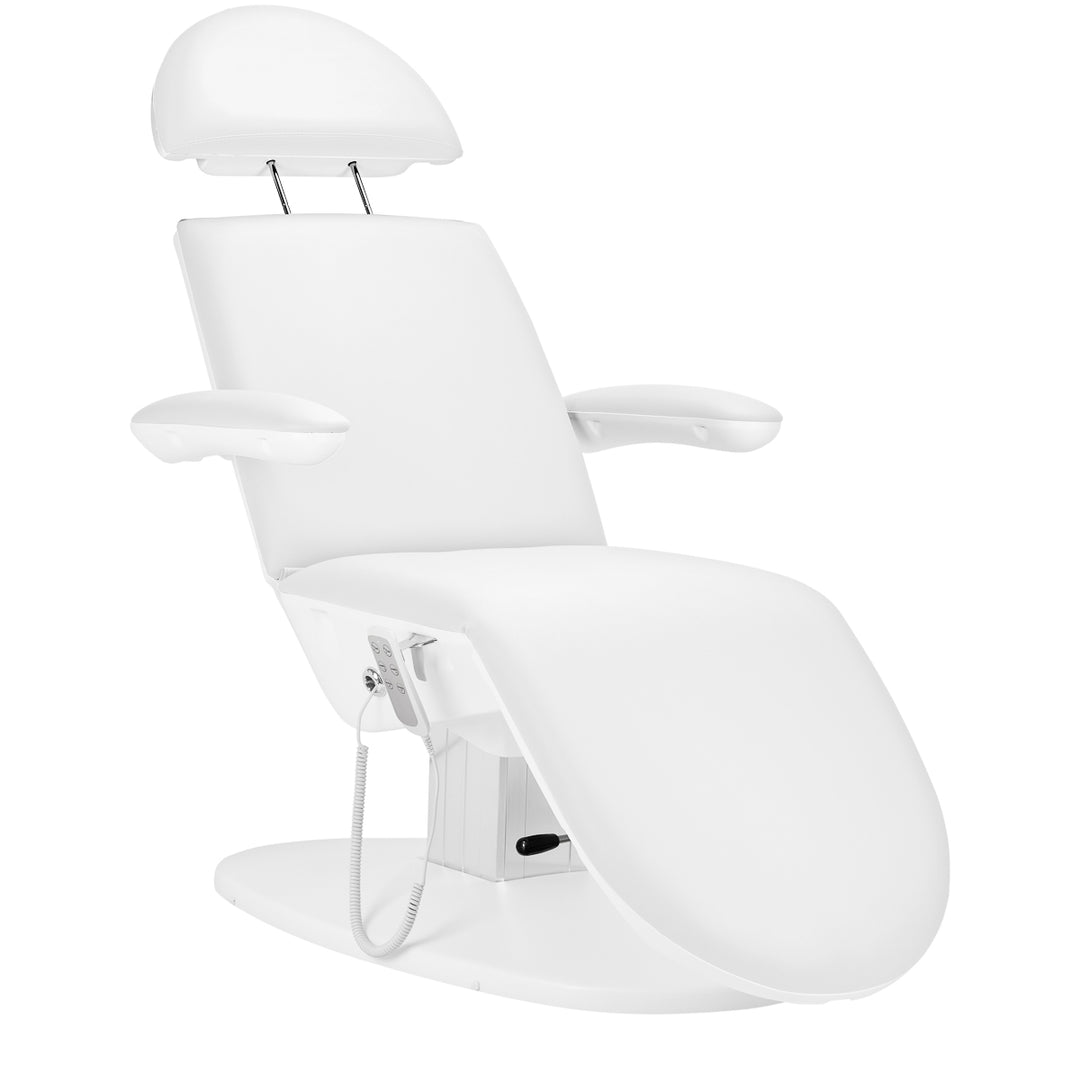 Poltrona Estetica Elettrica 2240K Eclipse con 3 Motori Bianco 2