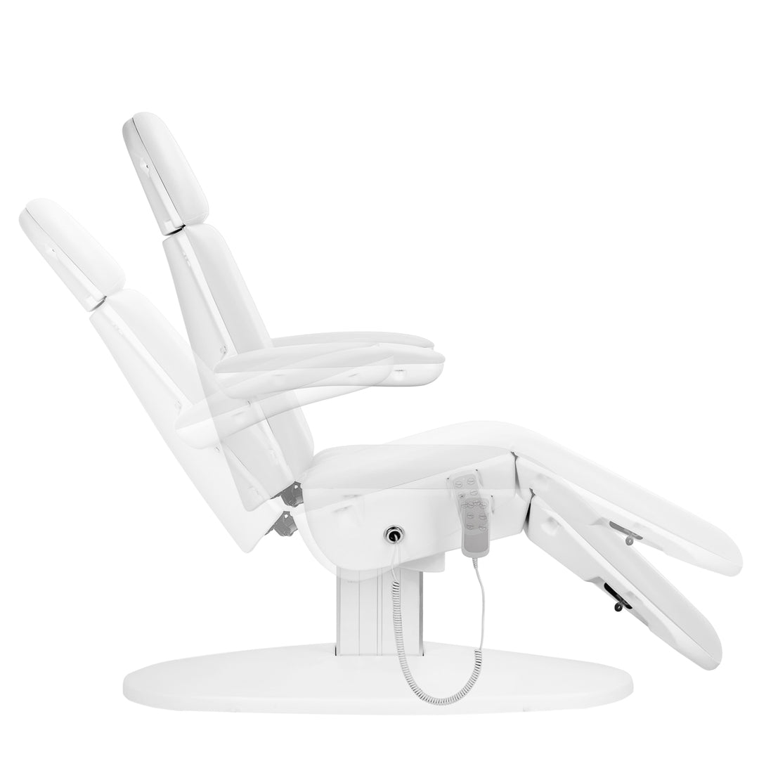 Poltrona Estetica Elettrica 2240K Eclipse con 3 Motori Bianco 5