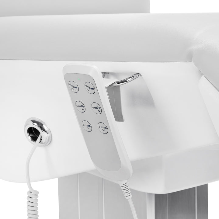 Poltrona Estetica Elettrica 2240K Eclipse con 3 Motori Bianco 9