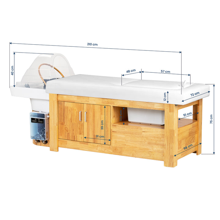 Lavatesta Parrucchiere Gabbiano Head Spa Bali Bianco - immagine 25