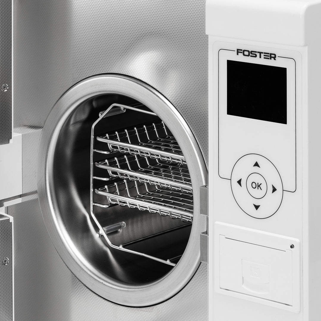 Autoclave Fomos Foster 8 L Classe B Medicale Bianco - immagine 6