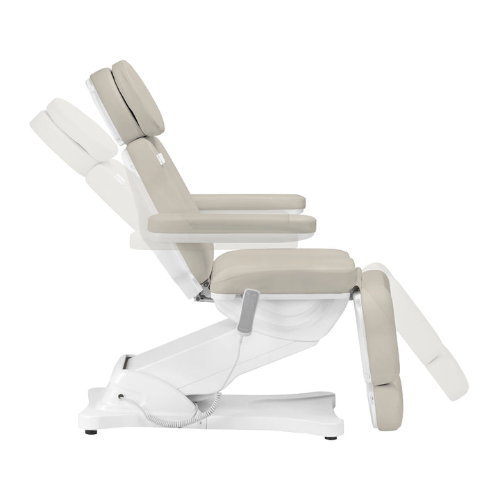 Poltrona Estetica Elettrica Sillon Classic 3 Motori Beige - immagine 5