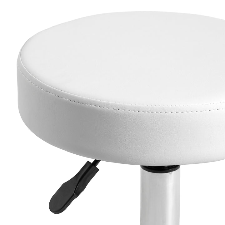 Sgabello con Ruote AM-310v Bianco - immagine 2
