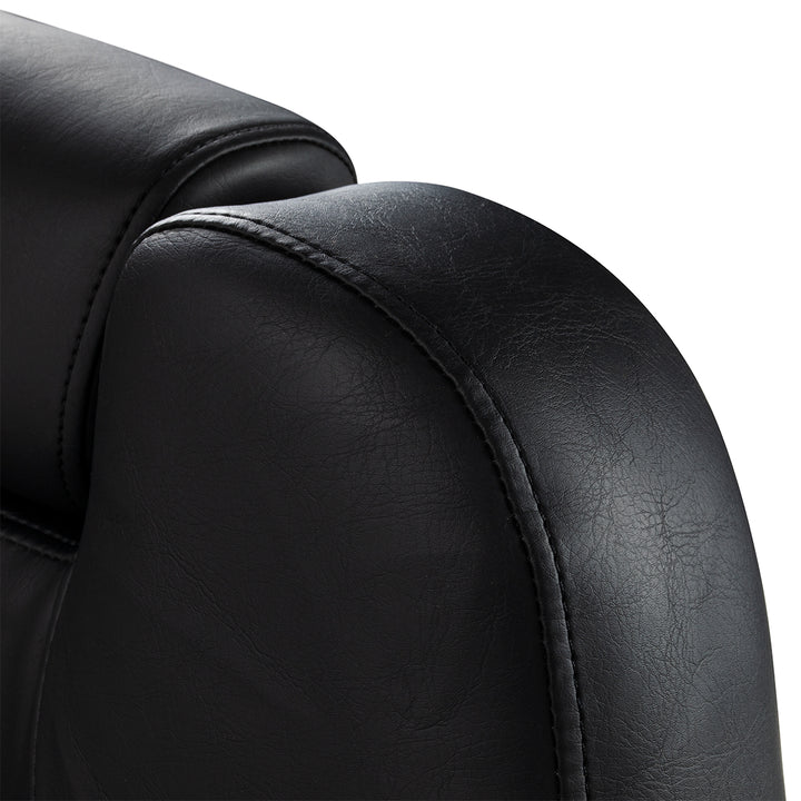 Poltrona Barbiere Hair System New York Nero-Oro - immagine 7