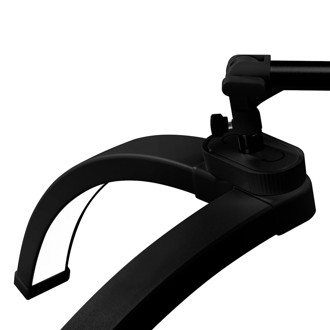 Lampada Extension Ciglia LED con Treppiede e Colore e Intensità Regolabili Glow Nero - immagine 5